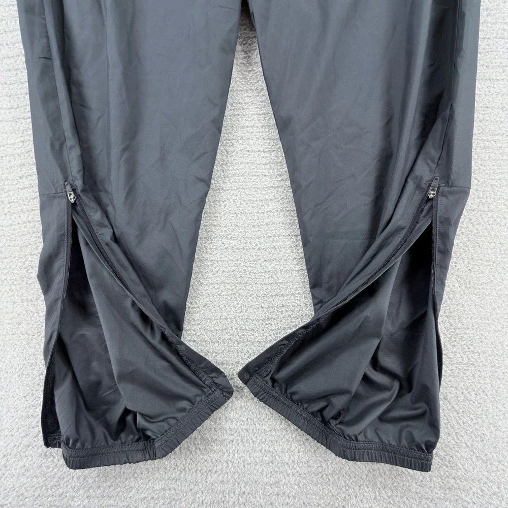 Nike Team Miler Repel Pants Men's Large Black Running Track Ankle Zip DH8110